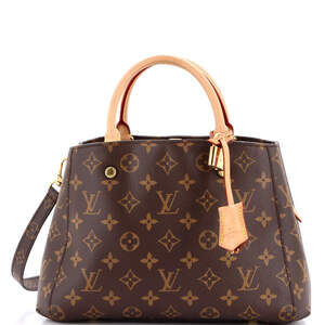 Louis Vuitton Montaigne Handbag Canvas #238528L22B